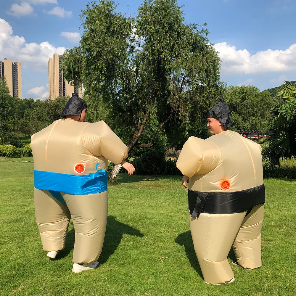 Костюмы для косплея на Хэллоуин надувной сумо-боец надувные костюмы