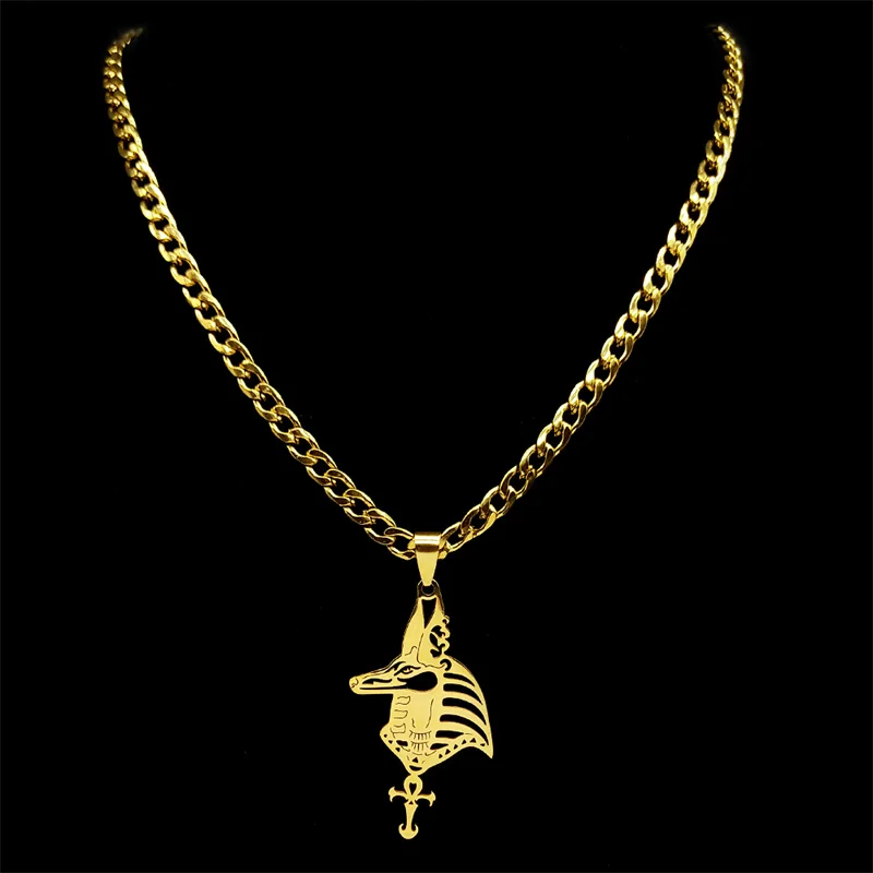 Ожерелье с подвеской в виде креста из нержавеющей стали