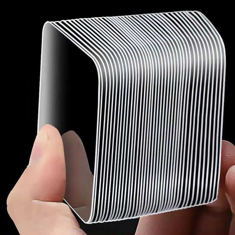 

Reusable Transparent Wall Stickers Double Sided Tape Adhesive Non-markin Tape Waterproof Nano Clear Double Face Tape Home Supply