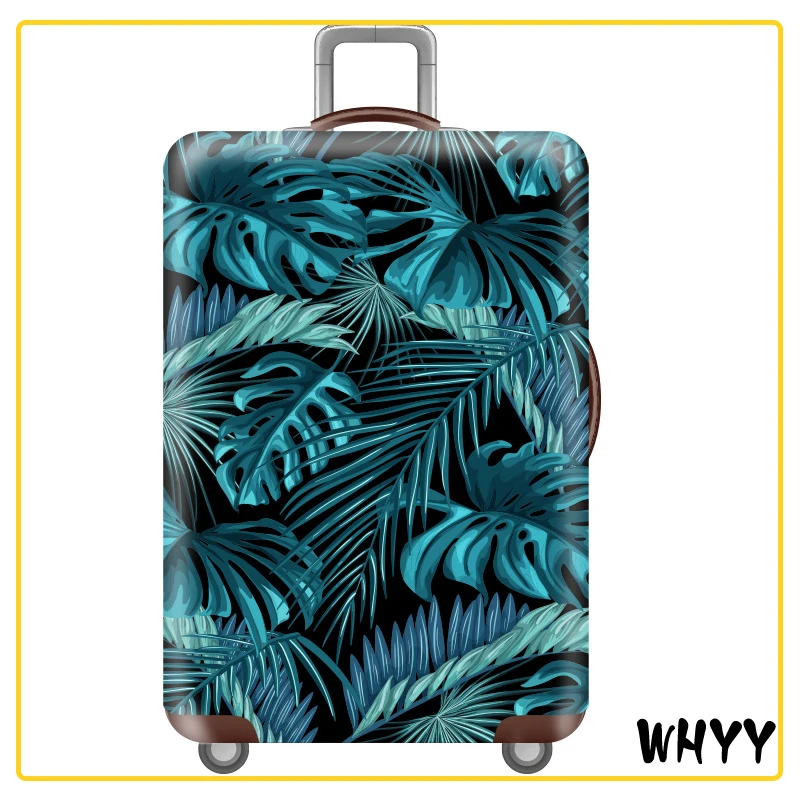 

WHYY Travel Thicken Elastic Color World Map Luggage Suitcase Protective Cover Apply to 18-32inch Case Travel Accessories