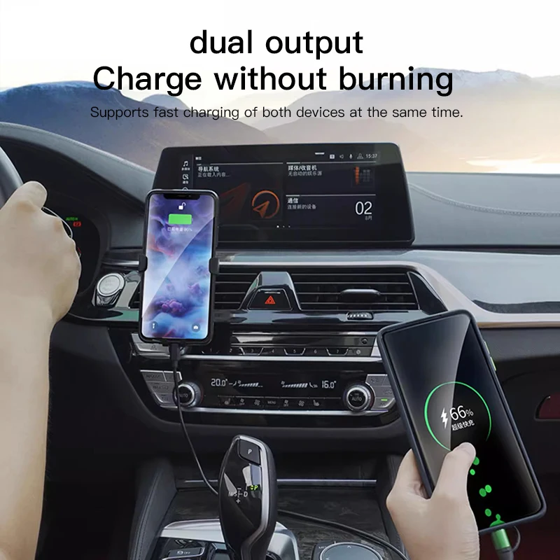 Автомобильное зарядное устройство USB Type-C адаптер питания для быстрой зарядки