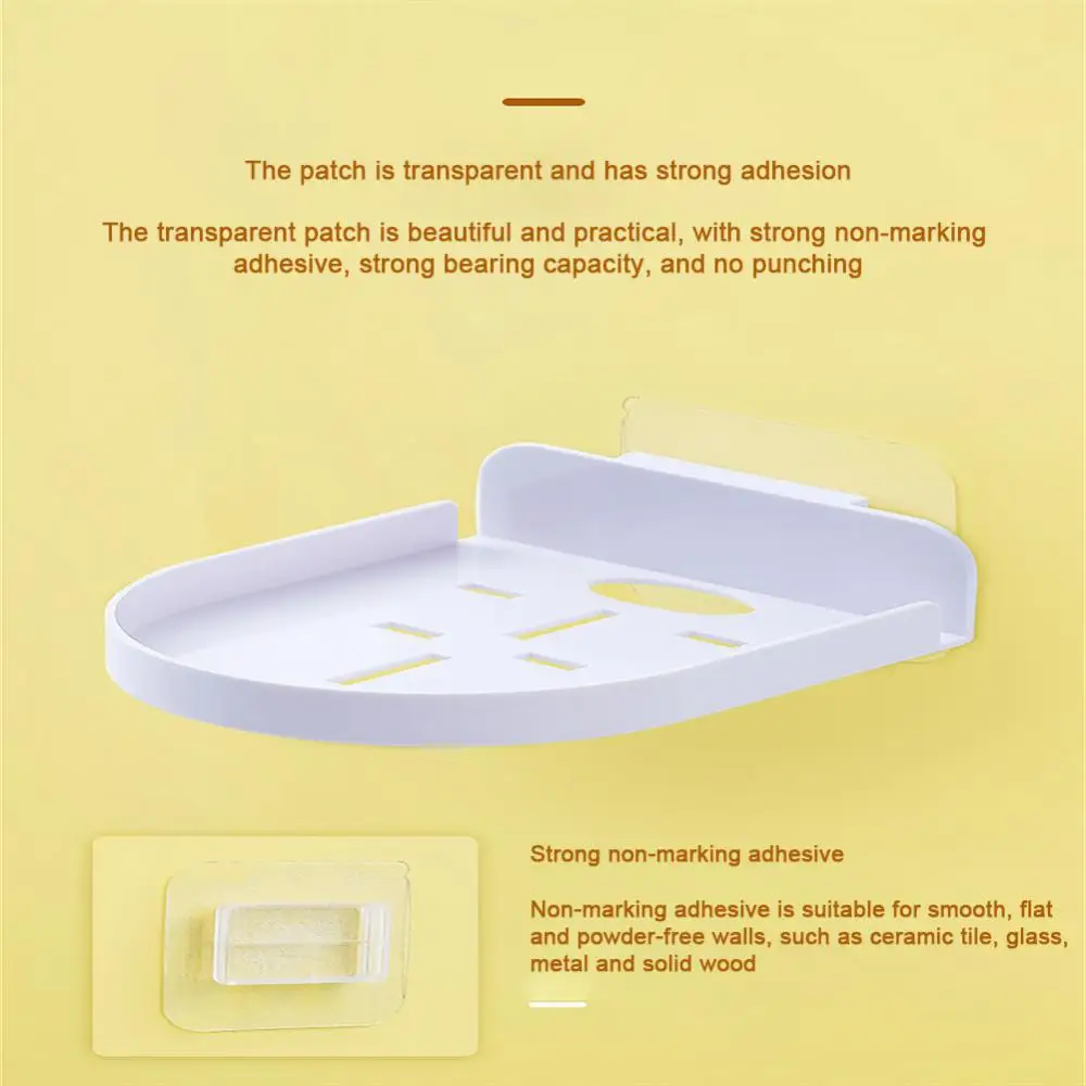 

Wall-mounted Wall-punch-free Home Camera Shelf Support Universal Monitoring Tray Household Storage Holders And Racks