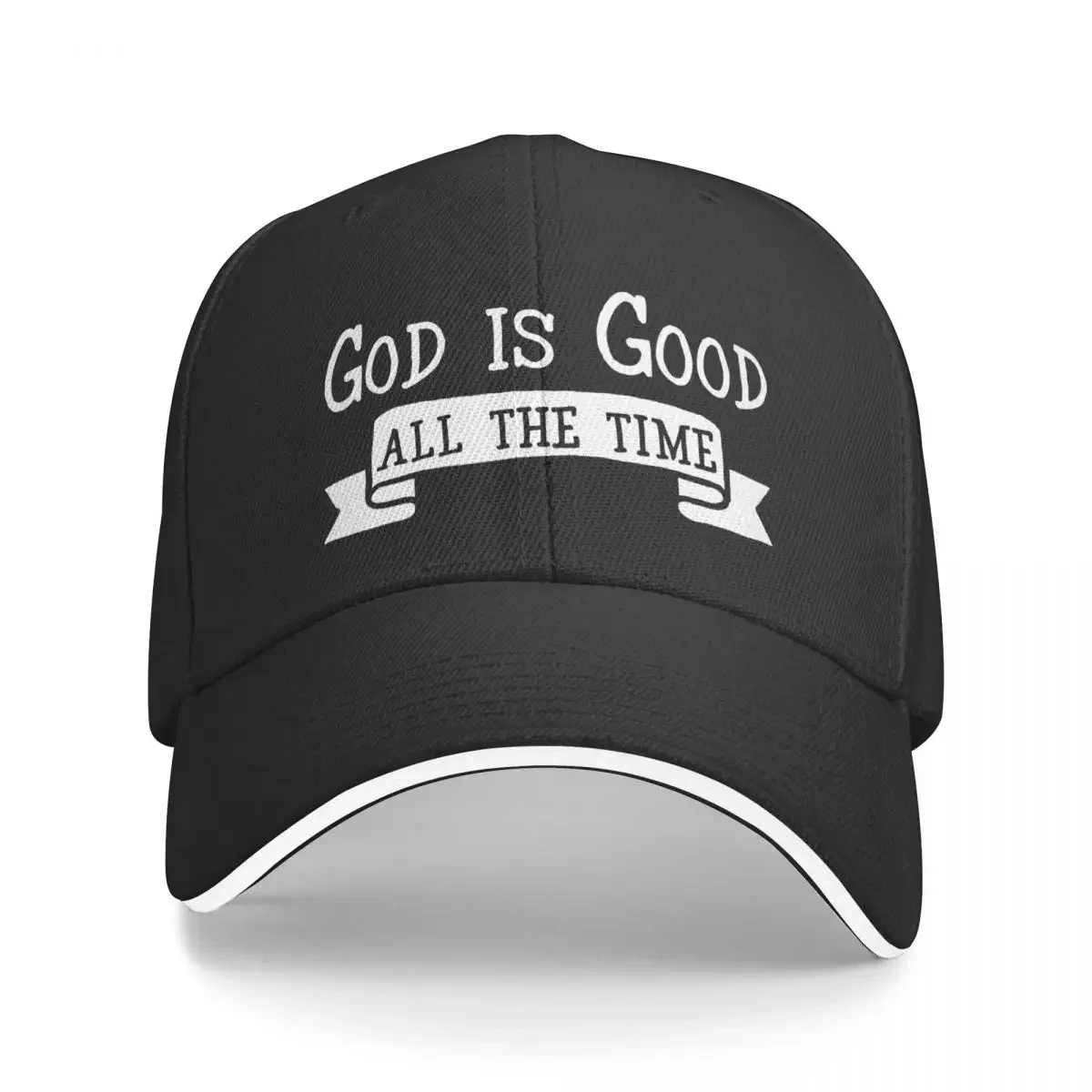 Бейсболка God Is Good All The Time полиэстер унисекс