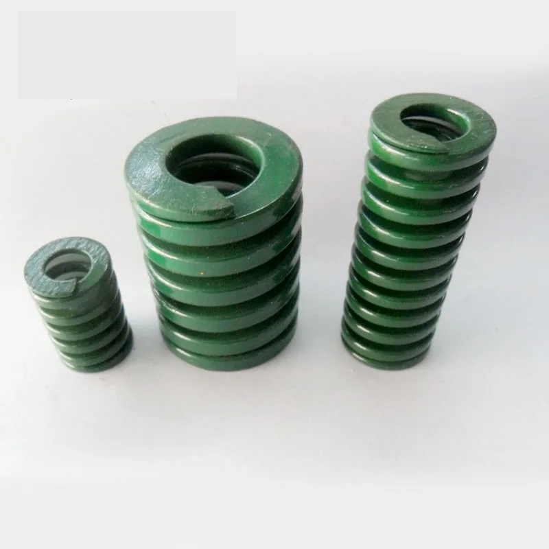 

1PCS Mould Die Spring Outer Dia 27mm ID 13.5mm Green Long Light Load Stamping Compression Mould Die Spring Length 25-250mm