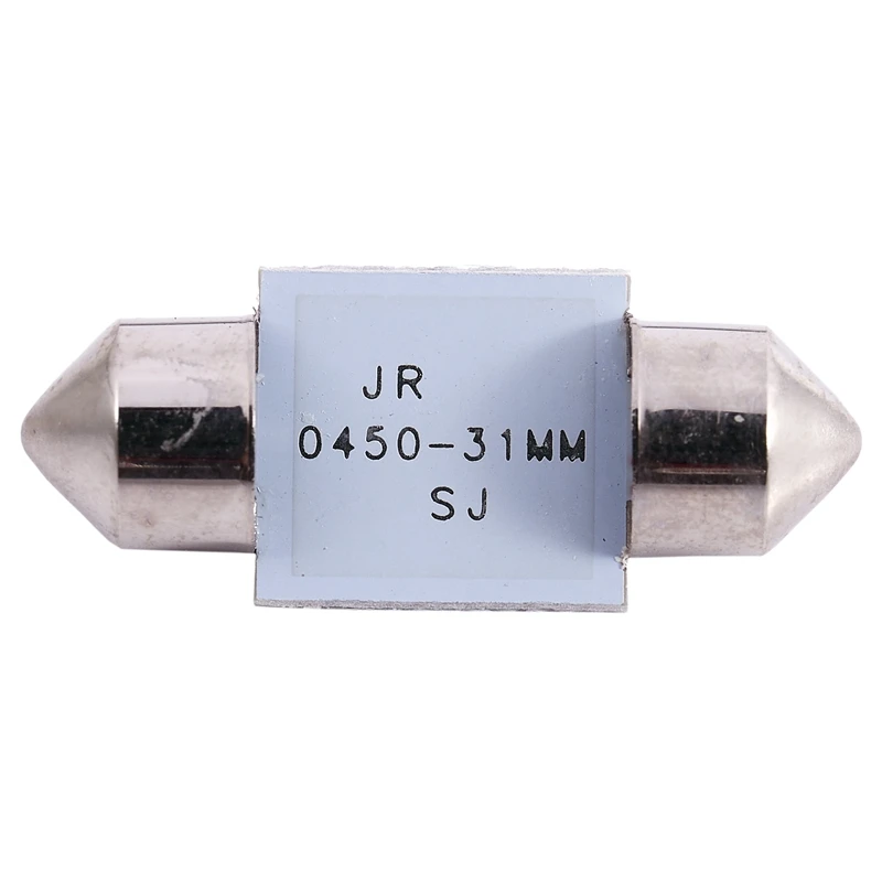 DC 12V 30mm 4 5050 SMD автомобильный интерьерный купол фестон светодиодный Белый 2 шт.