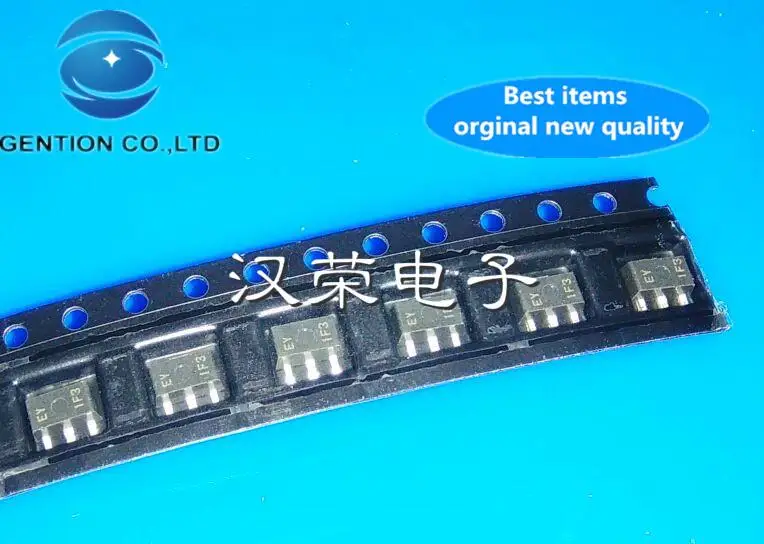 

20 шт., 100% оригинальная новинка, модель SMD MOS трубка с полевым эффектом 2SK1697 2SK1697EY, Шелковый экран EY SOT-89