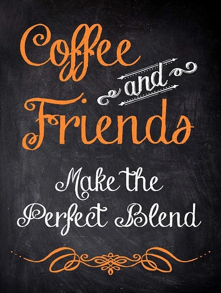 

Кофе и друг сделают идеальную смесь искусств, Ностальгический орнамент, металлический плакат для гаража, арт-деко, бара, кафе, магазина