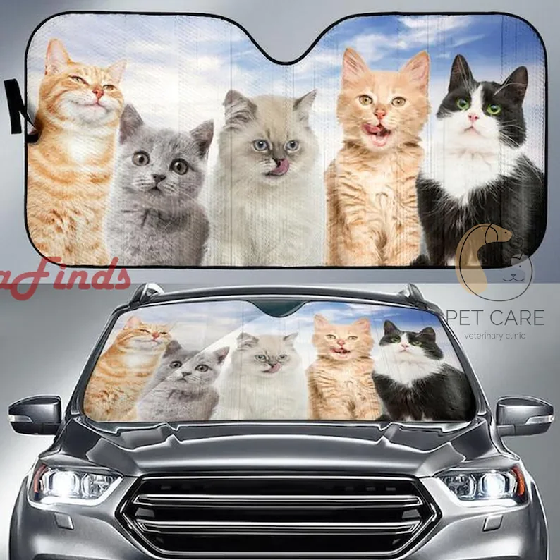 

Cat Cute Auto Sun Shade Amazing Best Gift Ideas 2022