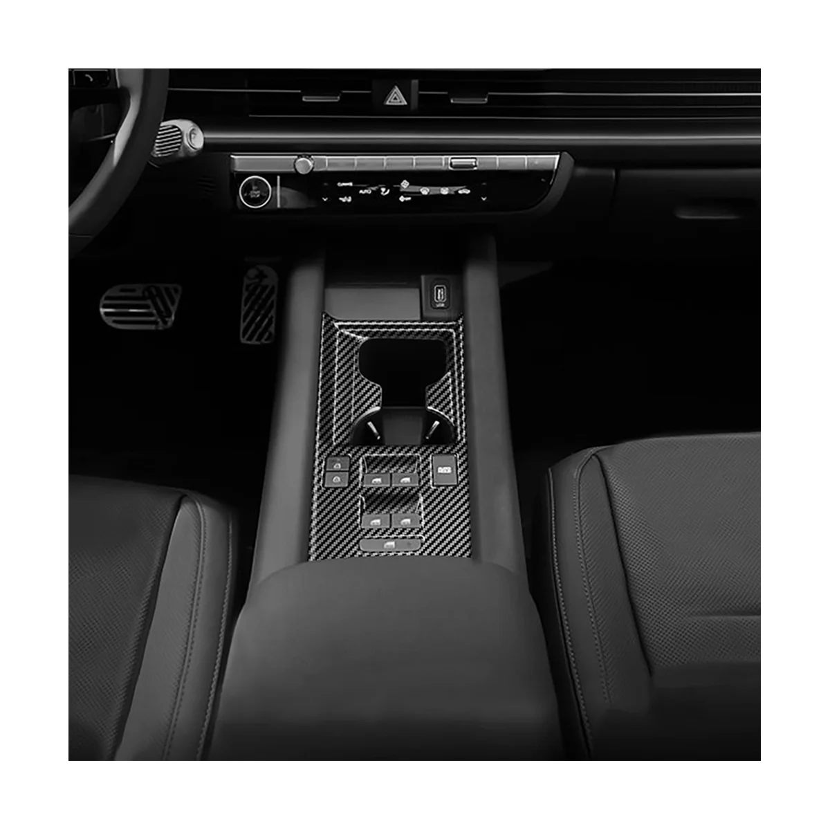 Центральное управление автомобиля зеркальная отделка подставка для чашки