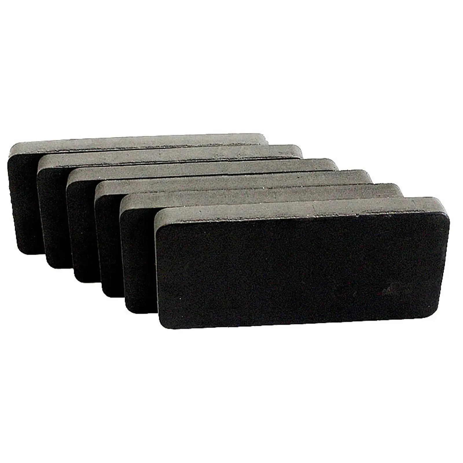 

6Pcs Treadmill Mat Equipment Mat for Recumbent Bike Training Benches Elliptical Machine