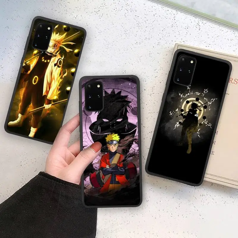 

Naruto Uzumaki Phone Case For Samsung Galaxy Note20 ultra 7 8 9 10 Plus lite M21 M31S M30S M51 Soft Cover