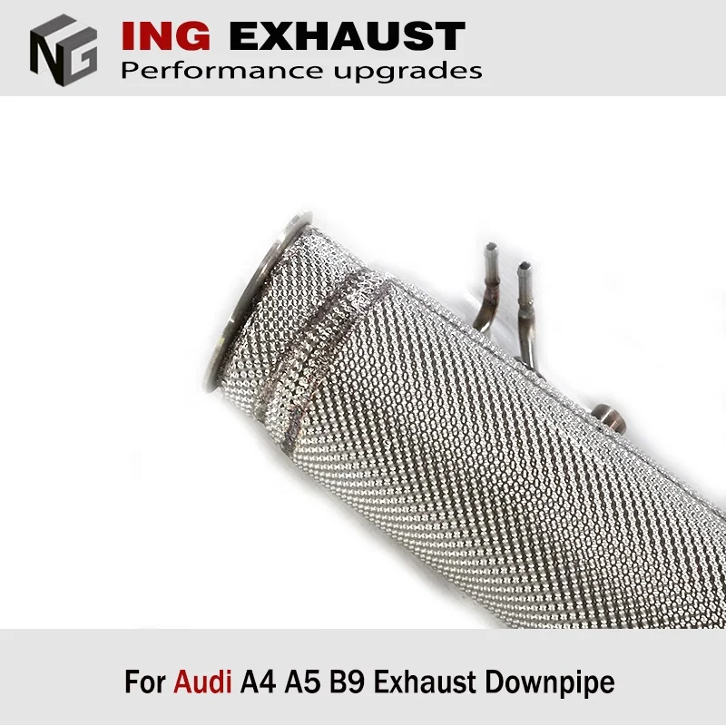 Лидер продаж ING выхлопная труба для 2017-up A4 A5 B9 2.0T EA888 OPF нержавеющая сталь без