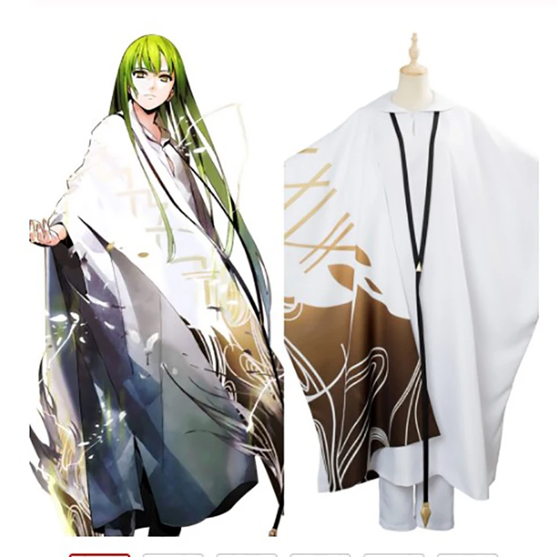 Anime Fate Grand Order Enkidu Kimono Cosplay Costume Any Size For Halloween