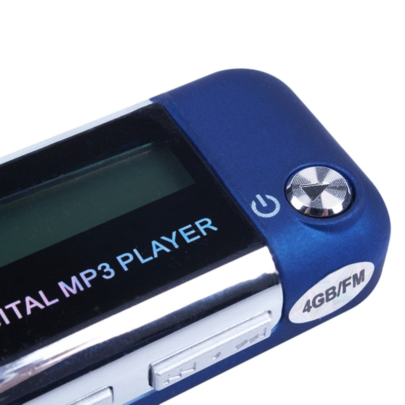 Mp3 Player 4GB U Disk Music Supports Replaceable AAA Battery Recording |