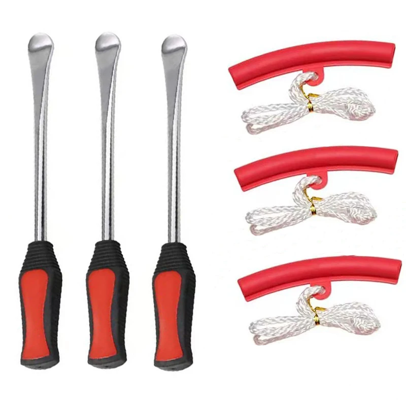 

Многофункциональный лом для ремонта шин, круглый стержень для ремонта шин, инструмент для ремонта шин, лом для ремонта, лом из титана