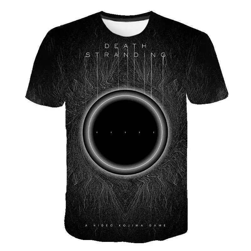 

Death Stranding T Shirt Game 3D Print Streetwear Men Women Fashion Oversized T-shirt Kids Boy Hip Hop Tops Tees Homme Camiseta