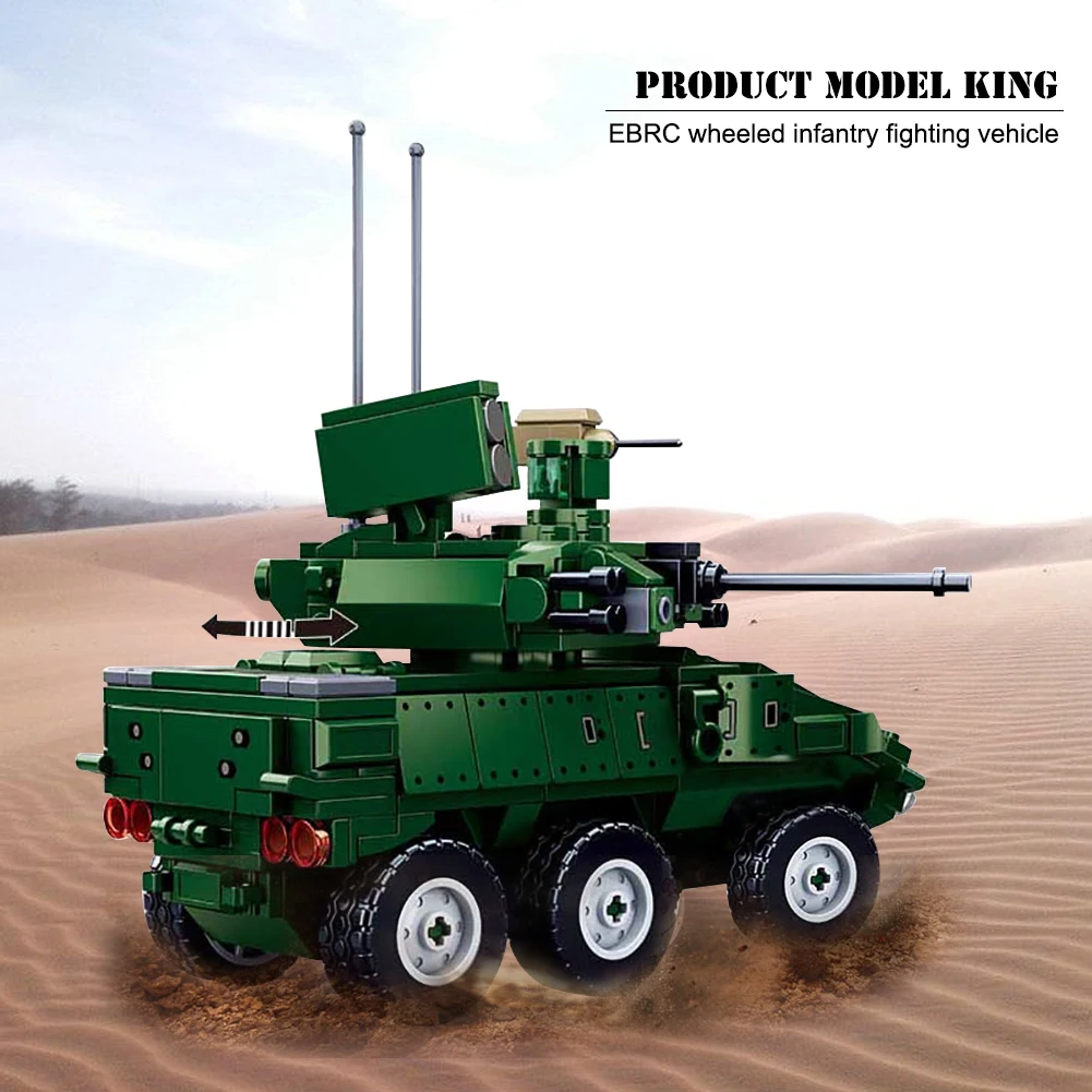 Военный немецкий строительный блок BZDA строительные блоки ЕБР на колесах пехота