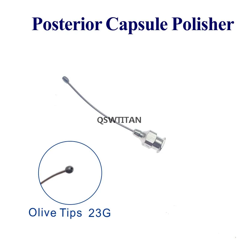 

New Posterior Capsule cannula olive Tip ophthalmic eye instruments