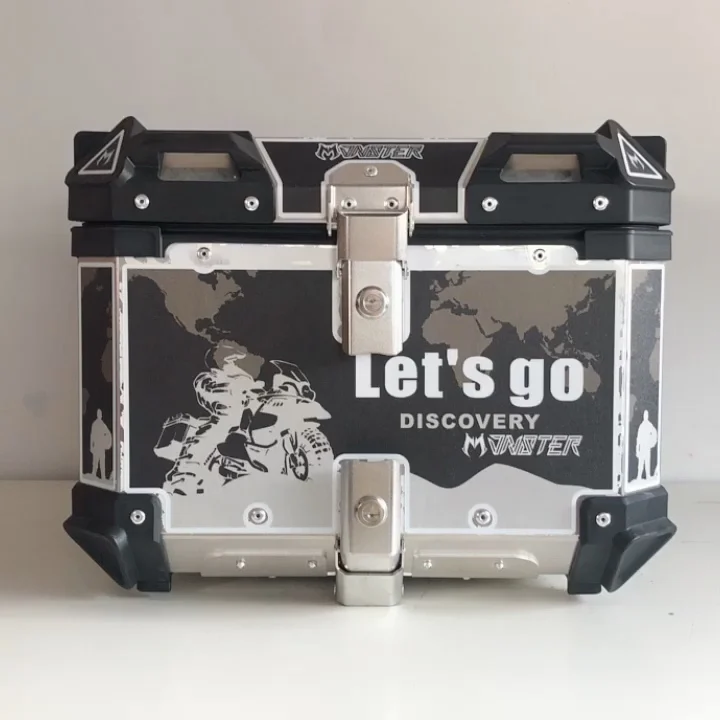 

45-литровая наклейка на верхнюю часть мотоцикла выглядит хорошо и круто, быстрая разборка, задняя крышка мотоцикла большой емкости