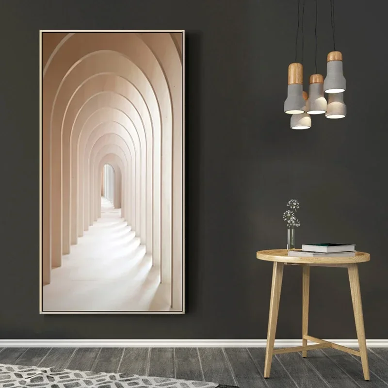 Постер с изображением АРК здания Исламская Картина на холсте настенное