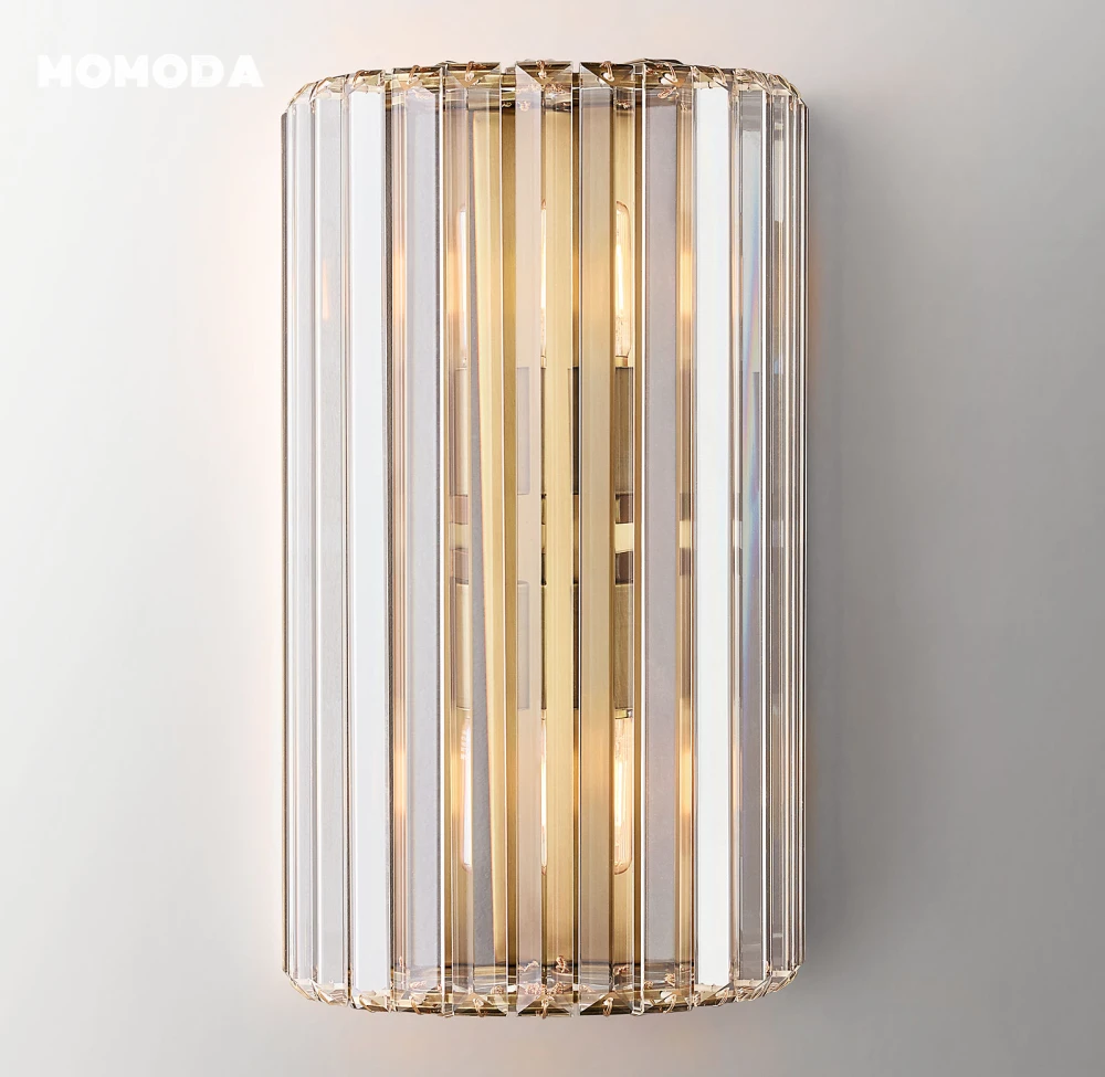 Современные линейные настенные светильники Lustre Eltı Crystal Sconce Украшение гостиной