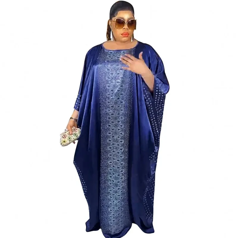

African Dresses For Women Elegant Muslim Fashion Abaya Dashiki Maxi Dress Ladies Traditional African Clothing Fairy Dreaes
