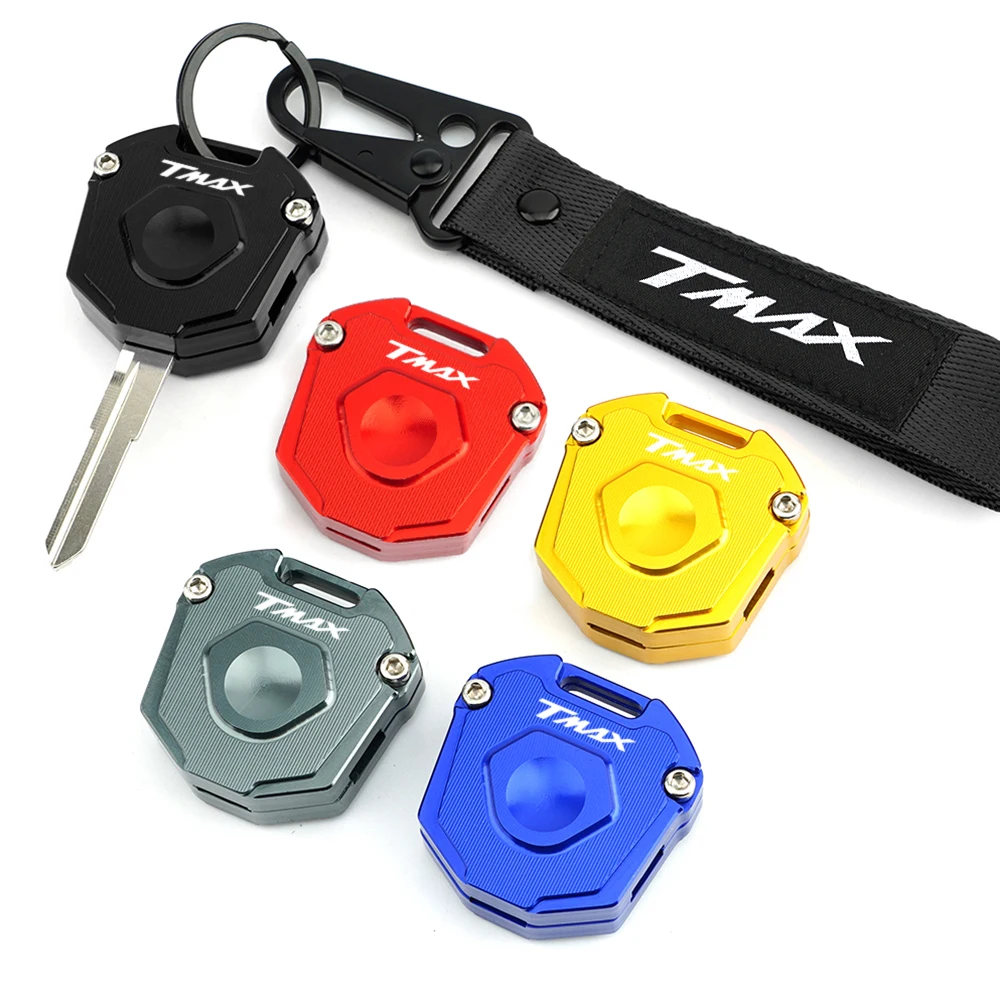 

Чехол для ключей CNC, чехол и вышивка, брелок для ключей YAMAHA TMAX 500 530 Tmax500 TMAX530 2001-2016, аксессуары для мотоциклов