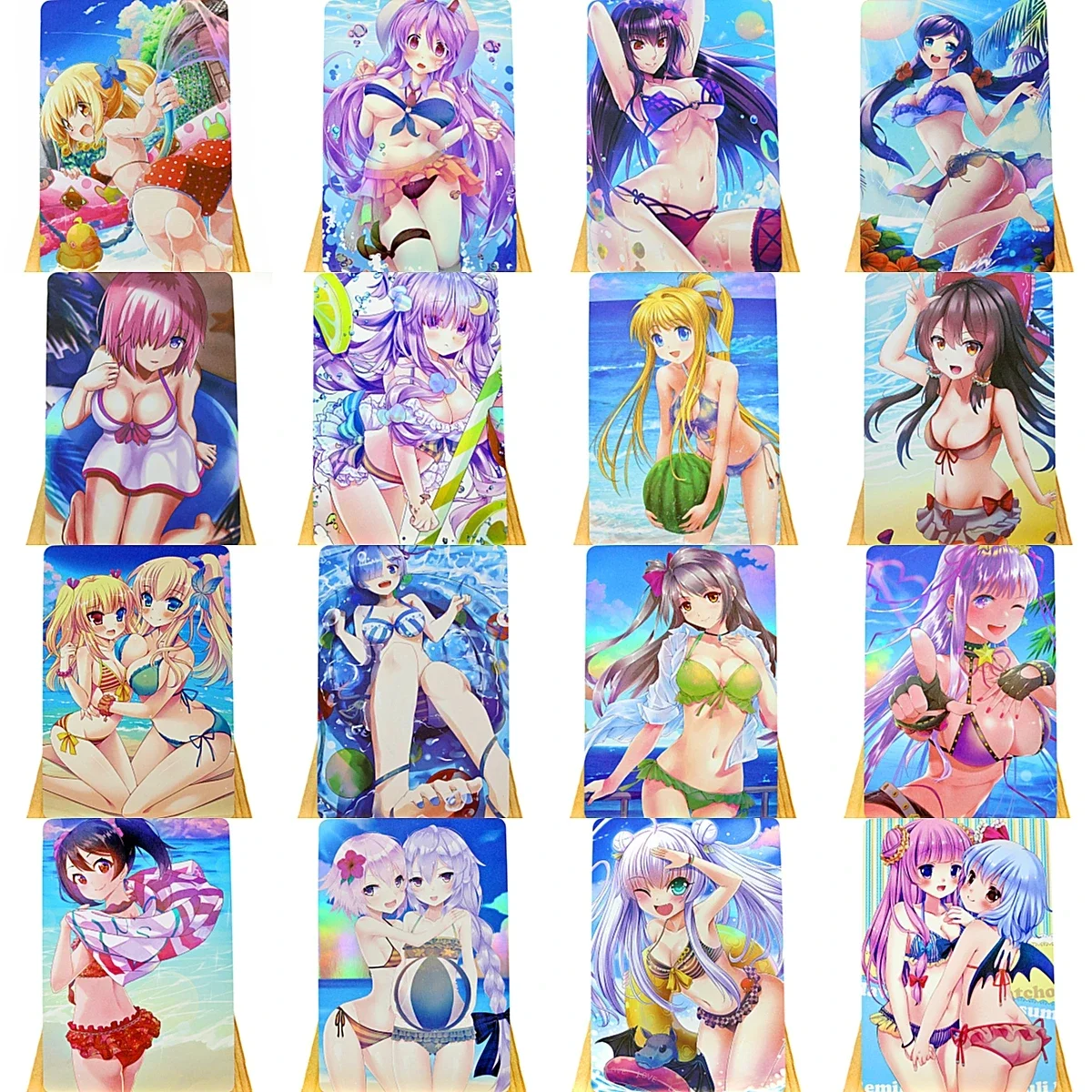 9 штук/комплект анимационная мобильная игра флэш-карта Fgo нижнее белье купальник