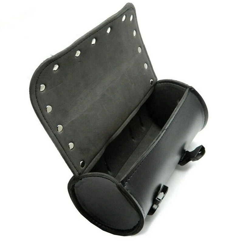 

2X Универсальный инструмент для мотоциклетного кожаного чемодана, Круглый роликовый седельный мешок, вилка для дорожного чемодана