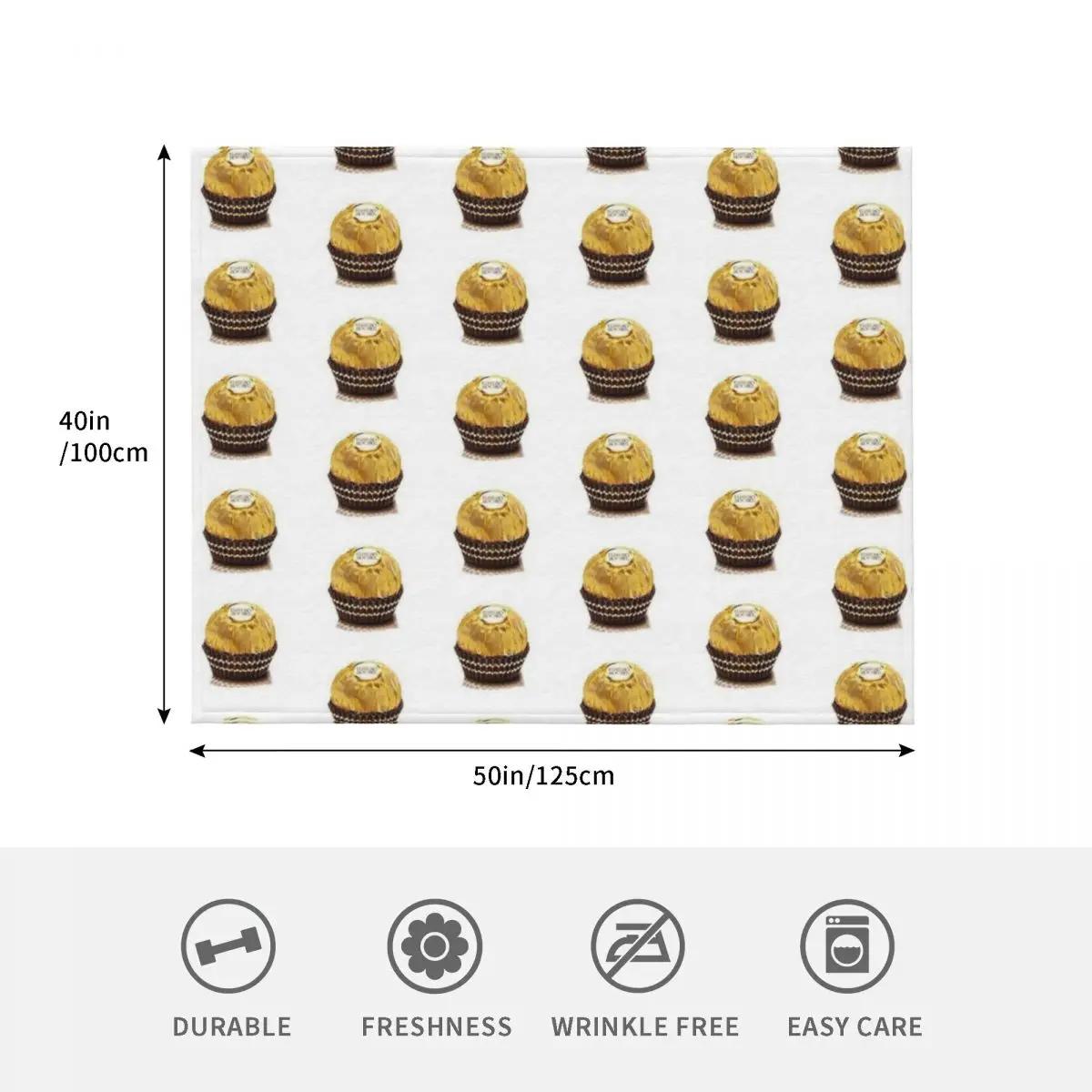 Фото Плед Ferrero Rocher 2: уютное и теплое одеяло для декора спальни №4