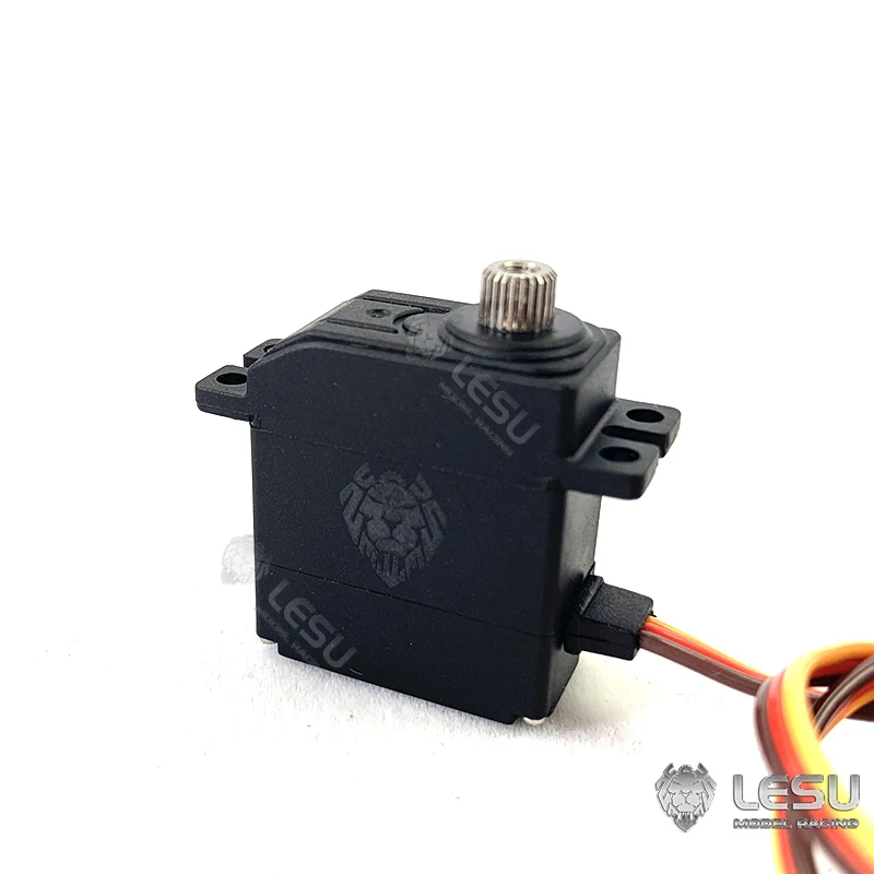 В наличии Lesu 12G сервопривод электронный для Diy Tamiyaya Rc трактор грузовик