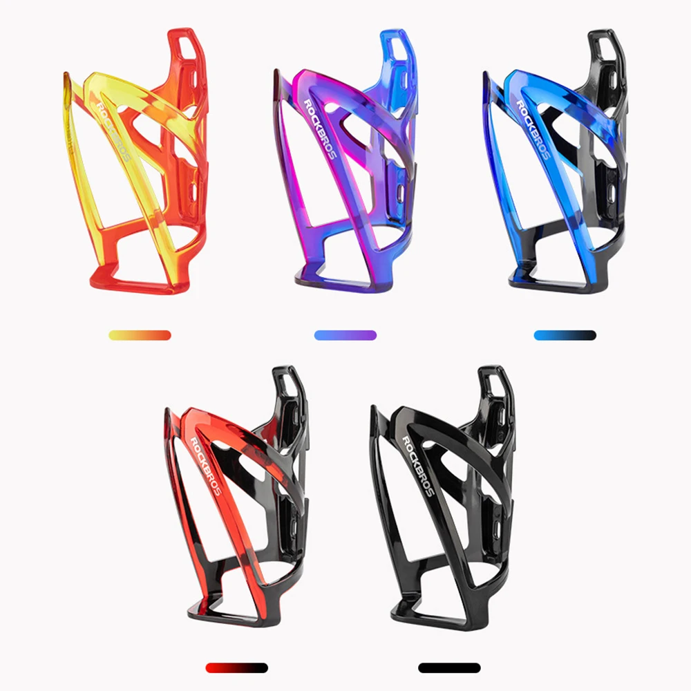 

Fiets Waterfles Houder Kleurrijke Gradient Fietsen Bidonhouders Weg Mountainbike Fles Houder Rack Mtb Fiets Accessoires
