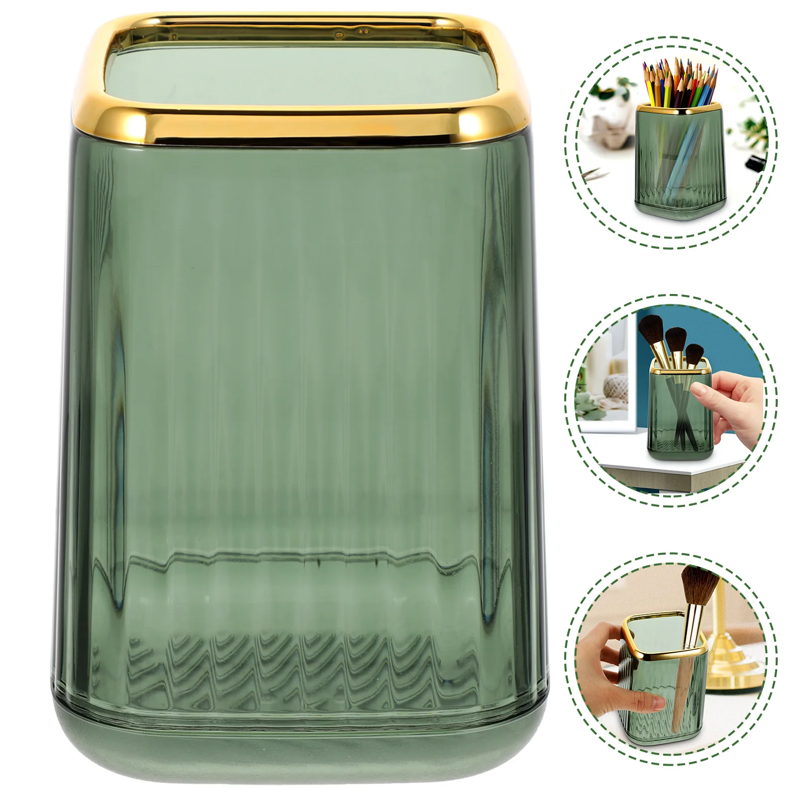 Ведро для хранения кистей макияжа настольный органайзер держатель ручек