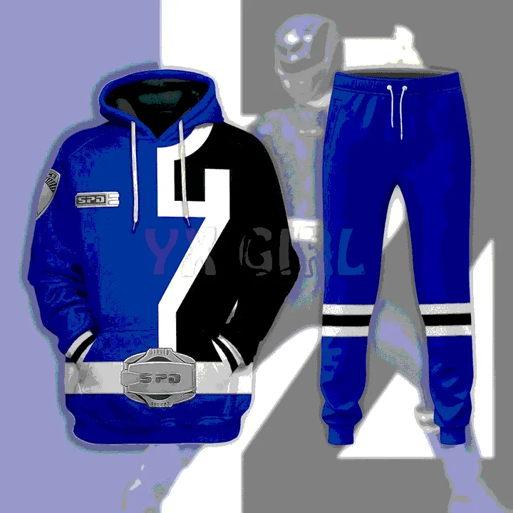 

In Space Black Cosplay 3D Printed Men For Women Casual Hip Hop Hoodies+ Sweatpants pants Cosplay Clothes