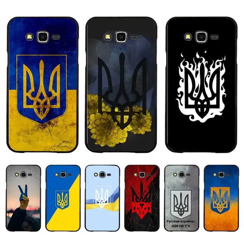 

FHNBLJUkraine flag Phone Case for Redmi 8 9 9A for Samsung J5 J6 Note9 for Huawei NOVA3E Mate20lite cover