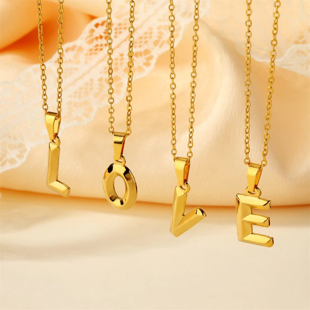 Минималистское ожерелье из нержавеющей стали D&ampZ с подвеской для мужчин и женщин