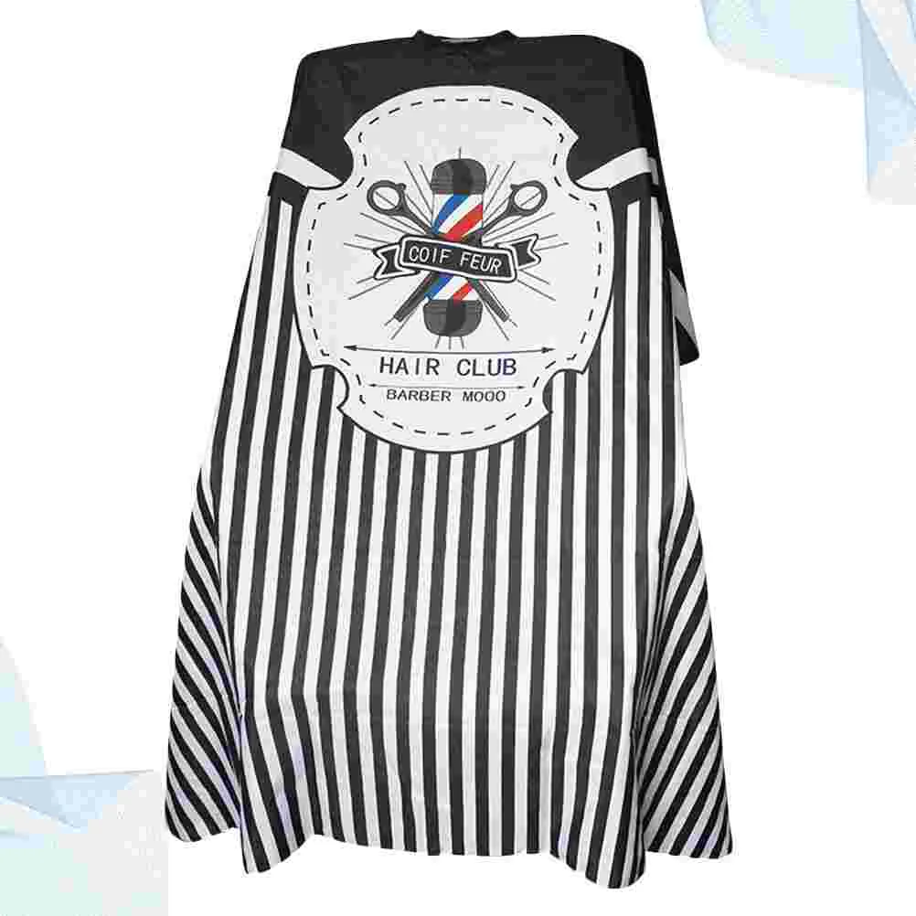 

Cape Stripe Hair Apron Salon Barber Cutting Cloth Capes Haircut Hairdressing Professional Color Stain Accessories Robe Client