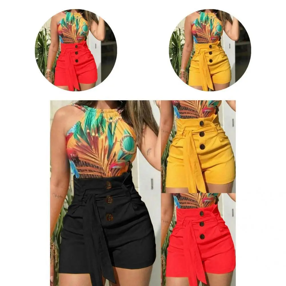 

Street Wear Casual Casual Soft Women Shorts 4 Colors Skinny Shorts Solid Color for Going Out
