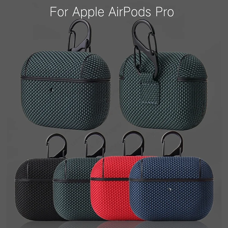 

Чехол для беспроводных наушников Airpods Pro 2 3, чехол для AirPods Pro, текстильный тканевый защитный чехол с защитой от отпечатков пальцев для Air pods 3 2