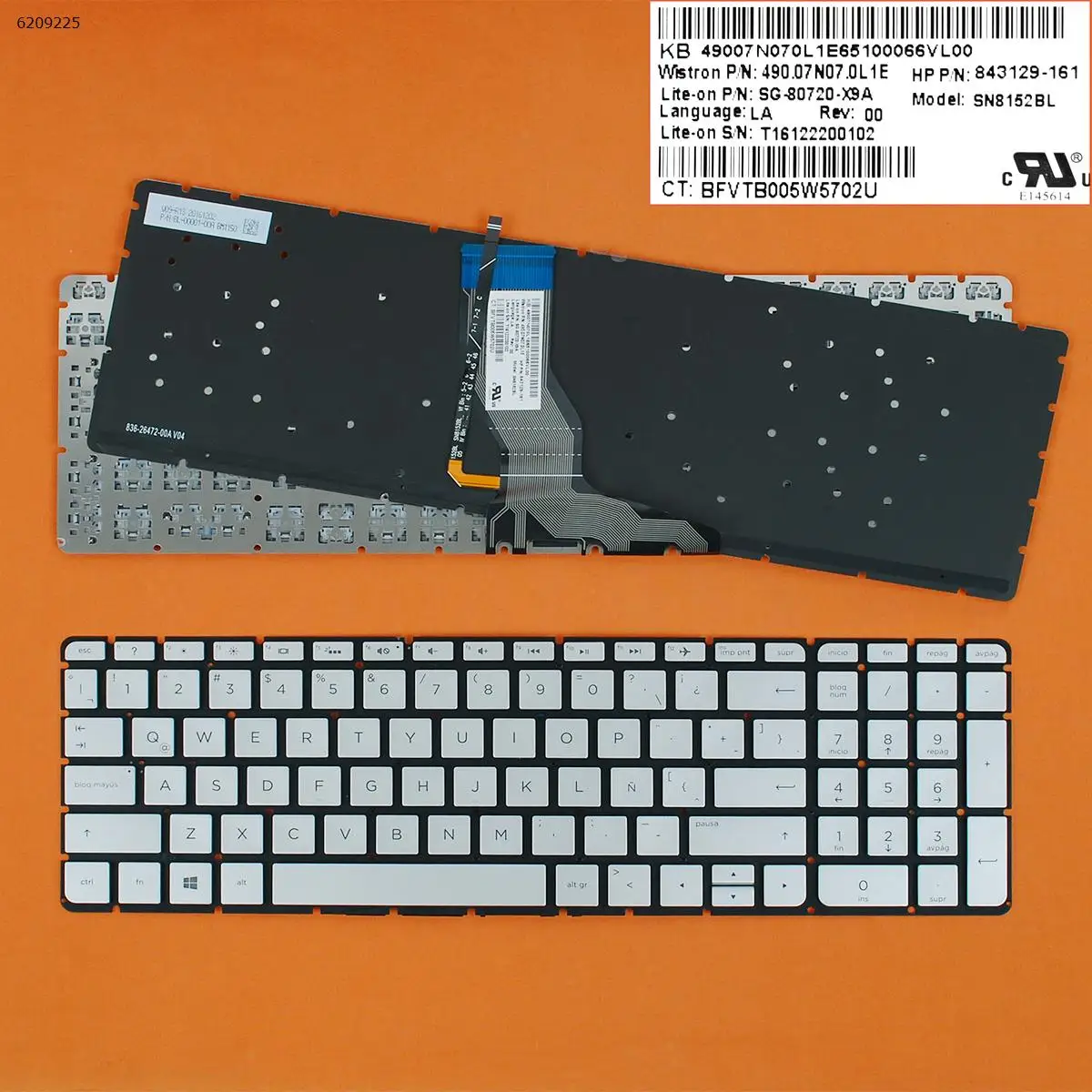 

Латиноамериканский ноутбук LA Pavilion 15-ab111la 15-ab113la 15-ab115la 15-ab126la 15-ab102la с подсветкой