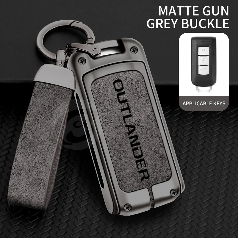 

Чехол для автомобильного ключа, из цинкового сплава, для Mitsubishi Outlander 3