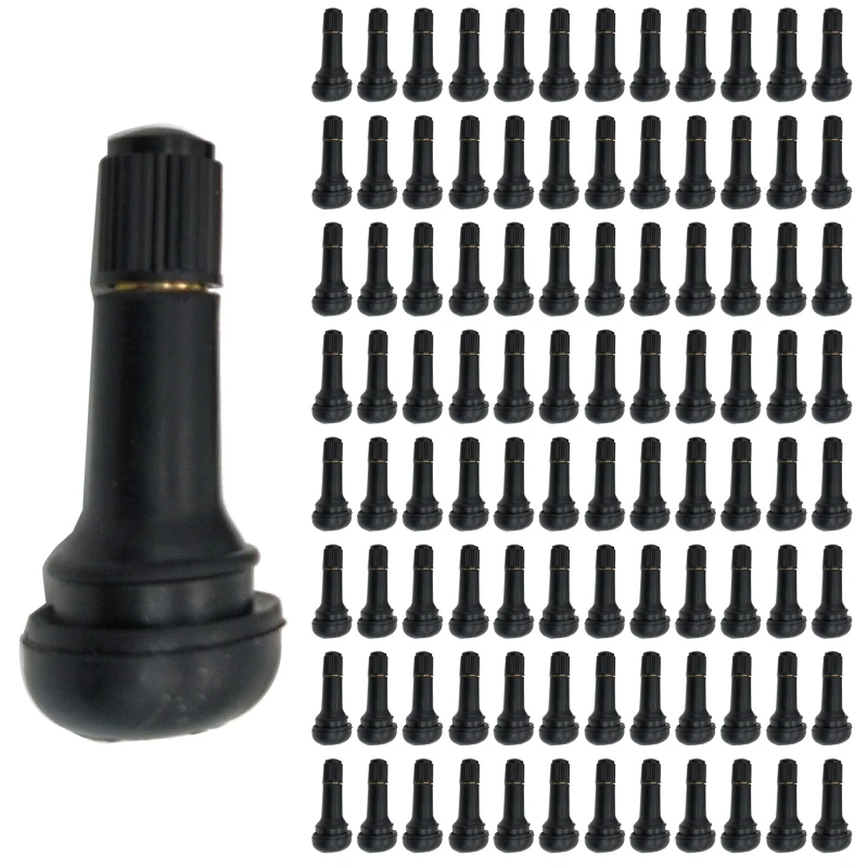 

TR413 Car Snap In Tubeless Pneumatic Valve Cover Wheel Stem Rod Nozzle Rim Hole Dropshipping