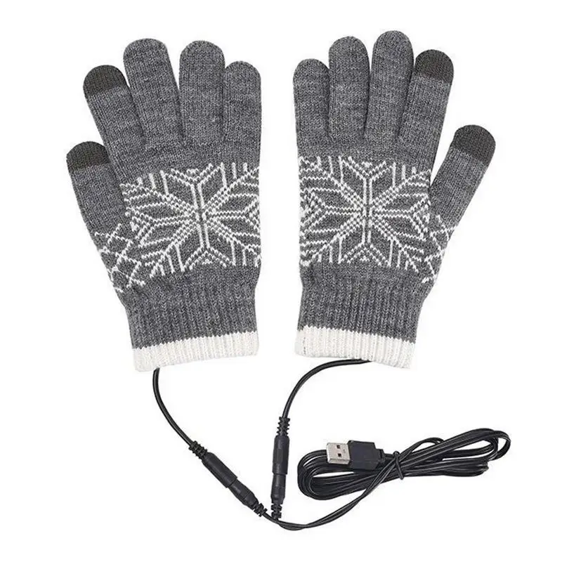 

Heated Thermal Gloves Touchscreen Hands Warm Gloves For Cold Weather Supplies Travel Essentials For Winter Workout Walking