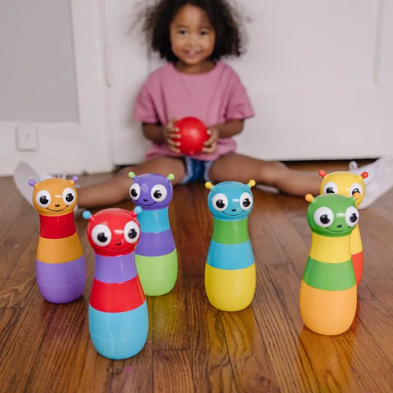 

Luxurious 8 Pcs Bug Bowling Set for Kids Indoor and Outdoor Entertainment