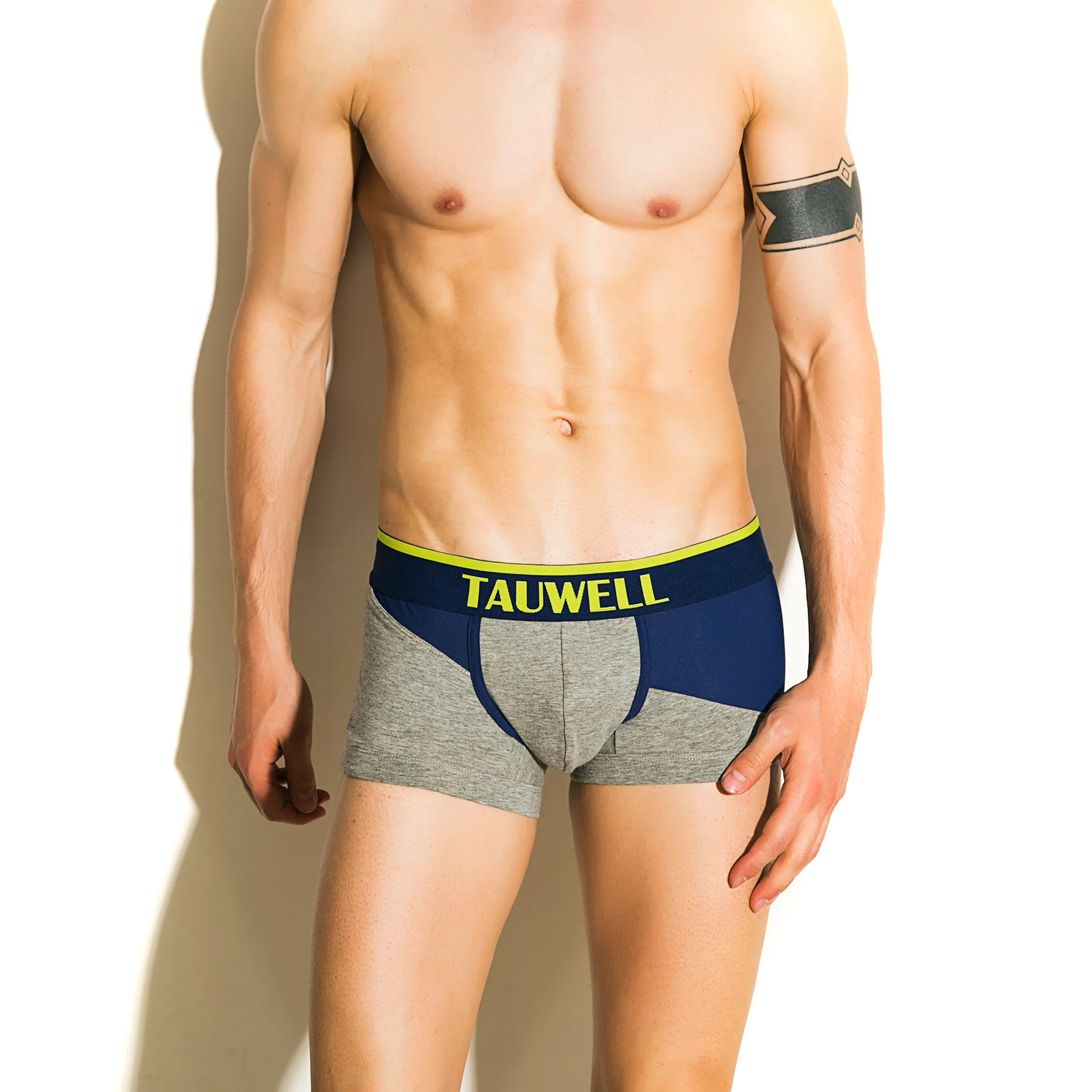 

Нижнее белье с низкой талией, дышащее Спортивное нижнее белье, удобные хлопковые боксеры.