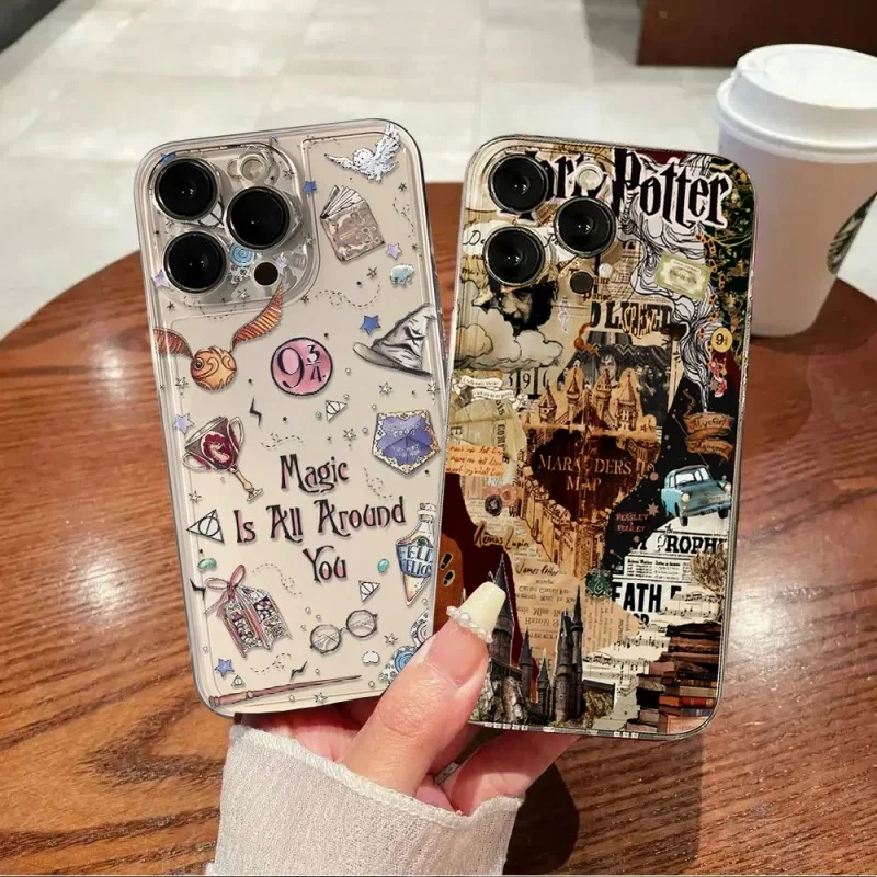 Чехол для телефона Potters Wand Harries OPPO Realme C53 C55 C35 C30 C33 C67 C65 C63 C20 C12 C21Y C25Y 9 10 12 Pro Plus 8 8i Cover