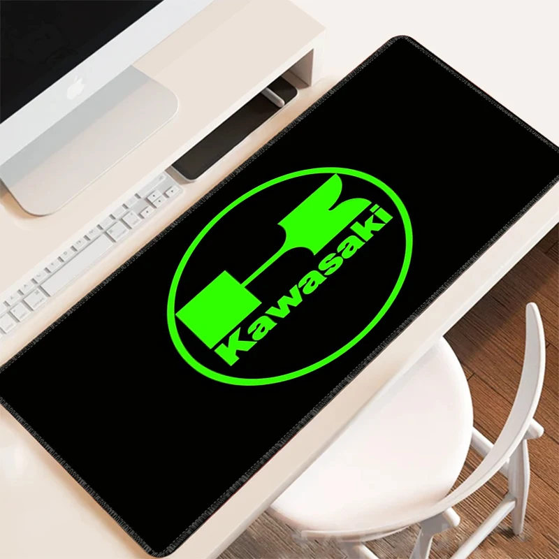 Kawasakis Office Accessories Cute Mouse Pad Gaming Desk Mat Mousepad Gamer Computer Desks Pc Cabinet Games Keyboard Mats Anime