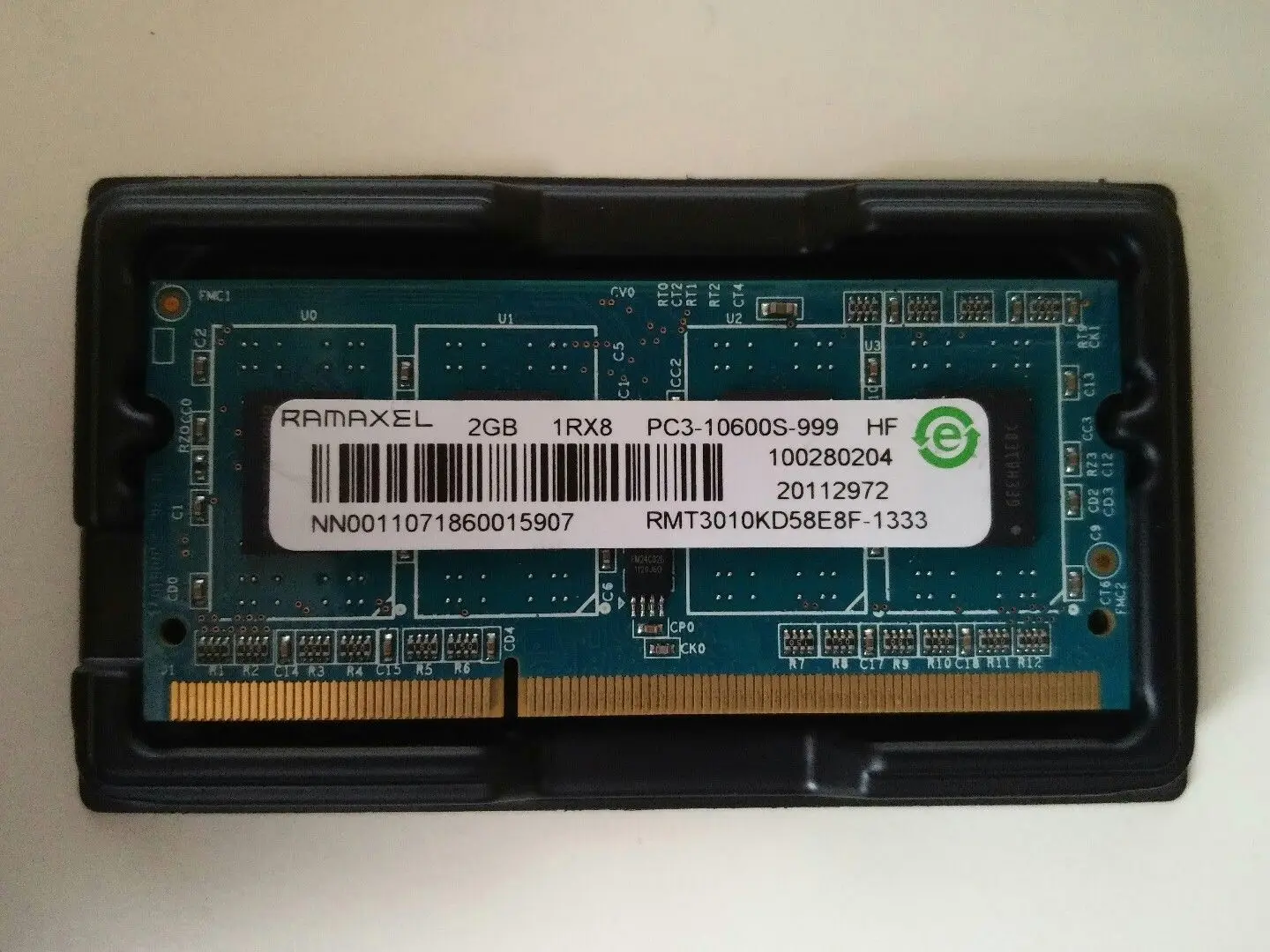

RMT3010EC58E8F-1333 2GB 1RX8 PC3-10600S-999 RAM