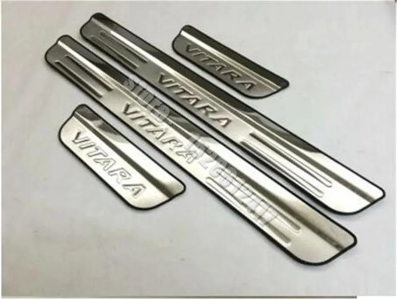 Car styling Stainless Steel car external Scuff Plate/Door Sill Door Sill for Suzuki Vitara 2015 -2020 Car accessories 3 Car styling Stainless Steel car external Scuff Plate/Door Sill Door Sill for Suzuki Vitara 2015 -2020 Car accessories 3