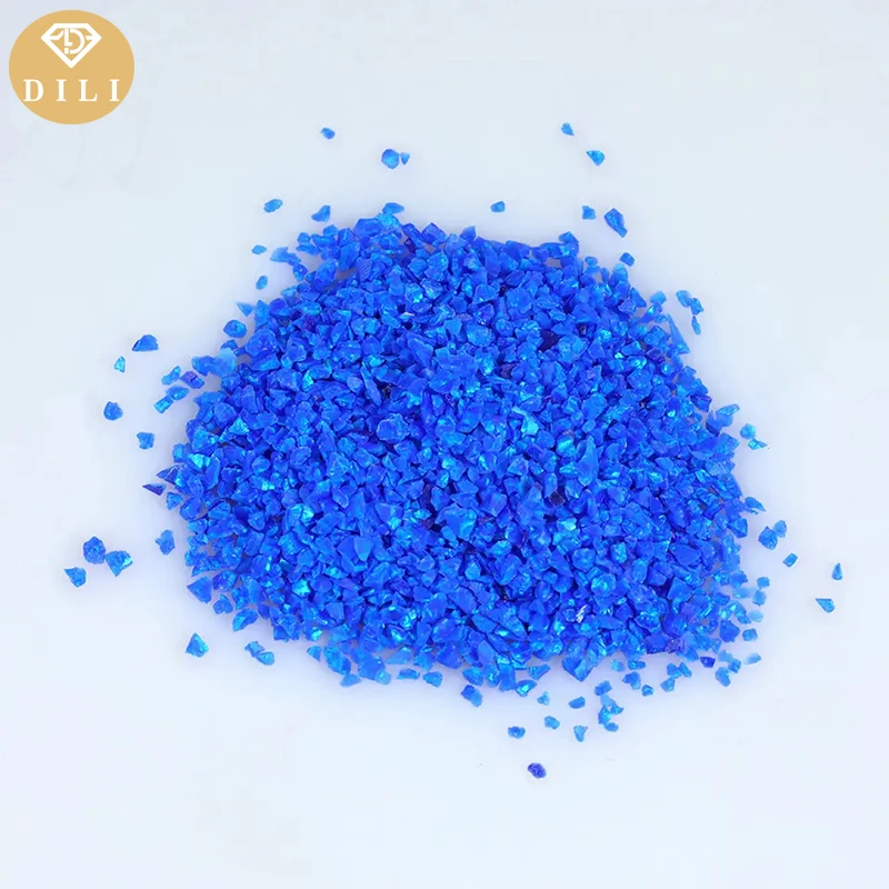 

5g--30g/Lot OP46-OP90 Mix-Colors Crushed Opal Stone Glitter Chips/Powder for Ring DIY Decoration